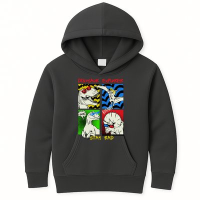 Dinosaur Explorer Kids Hoodie