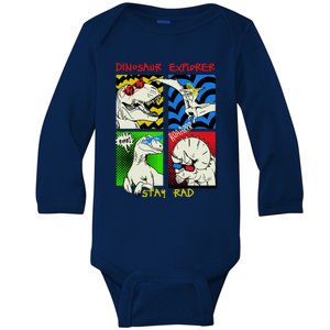 Dinosaur Explorer Baby Long Sleeve Bodysuit