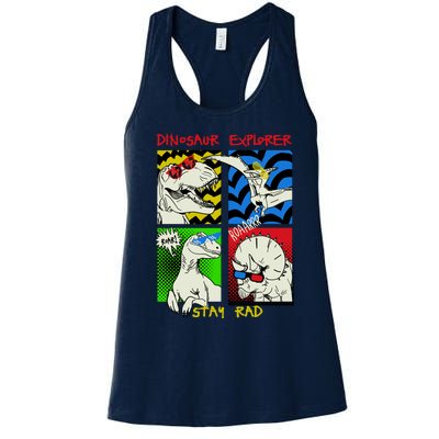 Dinosaur Explorer Women's Racerback Tank