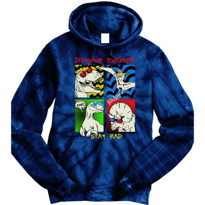 Dinosaur Explorer Tie Dye Hoodie