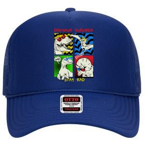 Dinosaur Explorer High Crown Mesh Back Trucker Hat