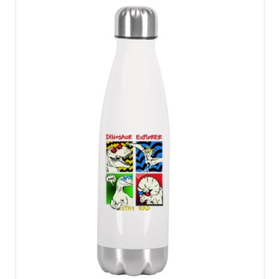 Dinosaur Explorer Stainless Steel Insulated Water Bottle