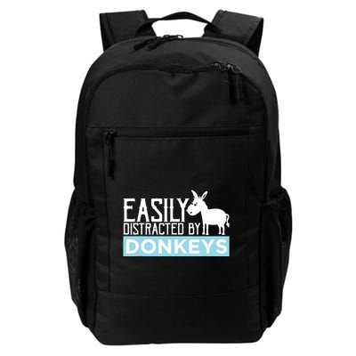 Donkeys Easily Distracted Donkey Gifts For Donkey Lovers Backpack