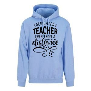 Dedicated Teacher Even From A Distance Unisex Surf Hoodie