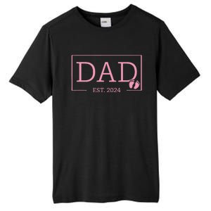 Dad Established Est 2024 Girl Newborn Gifts Daddy Father Tall Fusion ChromaSoft Performance T-Shirt