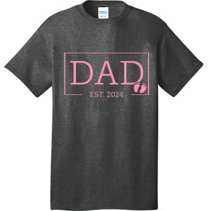 Dad Established Est 2024 Girl Newborn Gifts Daddy Father T-Shirt