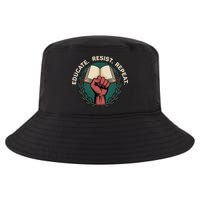 Defend Education Educate Resist Repeat Cool Comfort Performance Bucket Hat