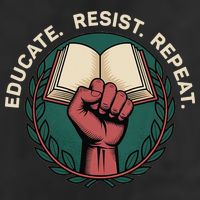 Defend Education Educate Resist Repeat Cool Comfort Performance Bucket Hat