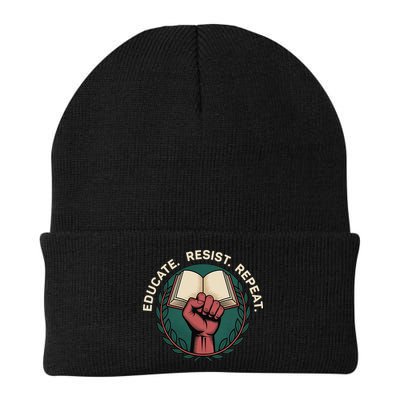 Defend Education Educate Resist Repeat Beanie