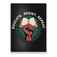 Defend Education Educate Resist Repeat Poster