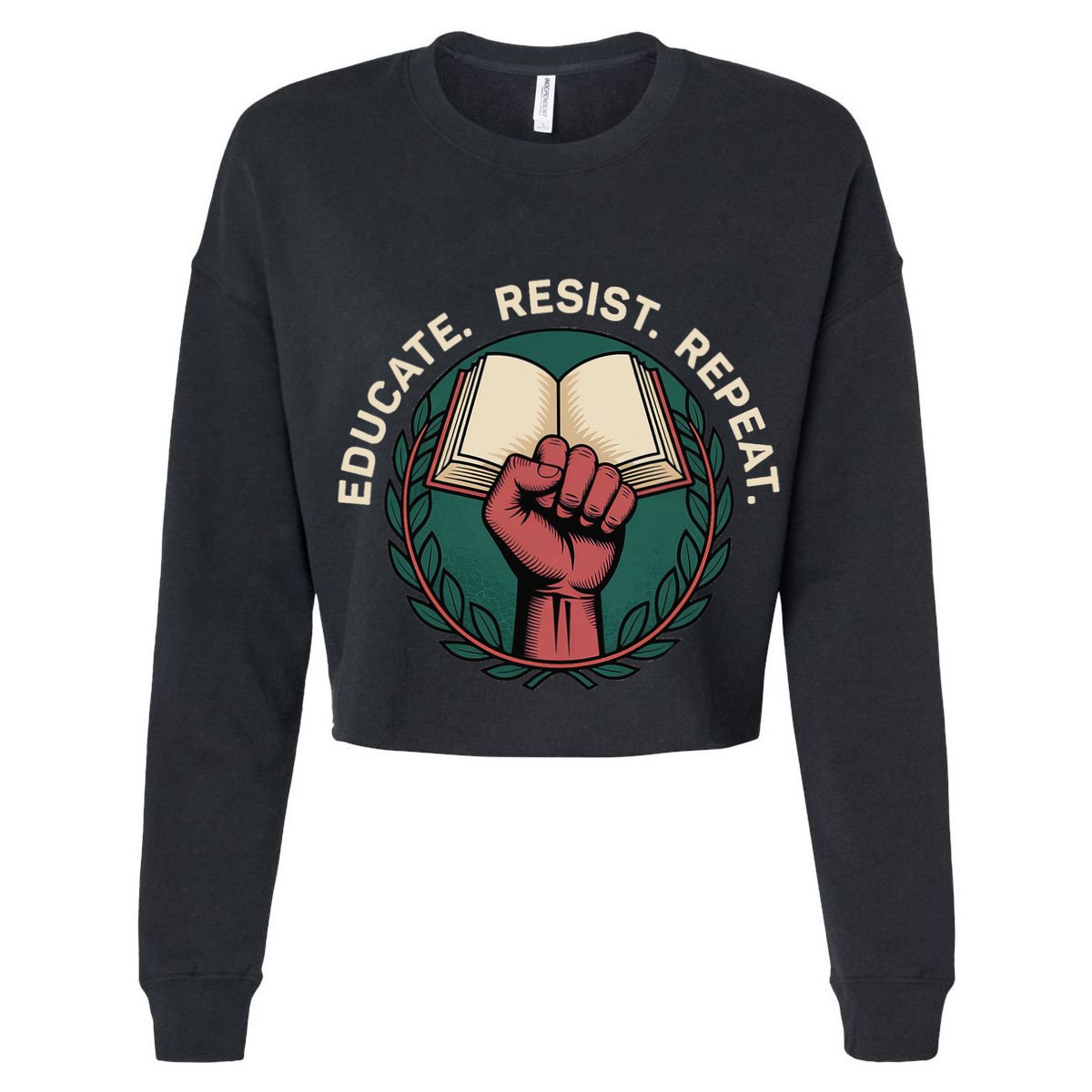 Defend Education Educate Resist Repeat Premium T-Shirt