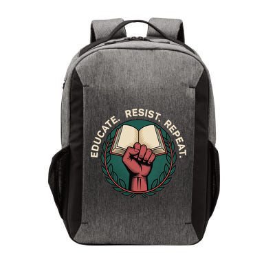 Defend Education Educate Resist Repeat Vector Backpack