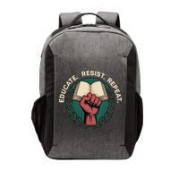Defend Education Educate Resist Repeat Vector Backpack