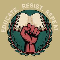 Defend Education Educate Resist Repeat Cooling Performance Crew T-Shirt