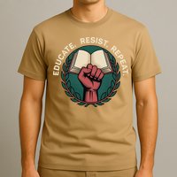 Defend Education Educate Resist Repeat T-Shirt