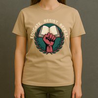 Defend Education Educate Resist Repeat T-Shirt