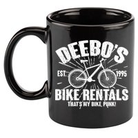 Deebo's Bike Rental 11oz C Handle Ceramic Mug