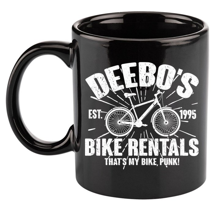 Deebo's Bike Rental 11oz C Handle Ceramic Mug