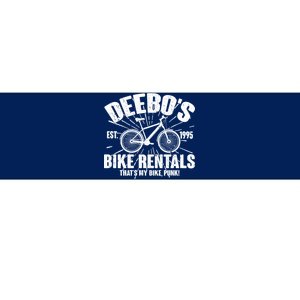 Deebo's Bike Rental Bumper Sticker