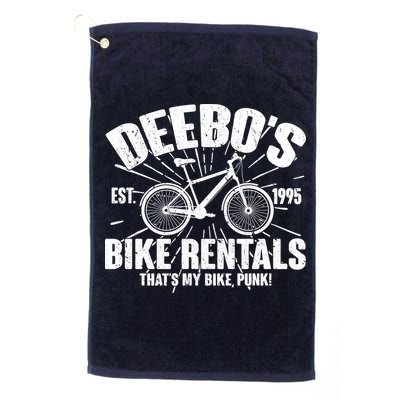 Deebo's Bike Rental Golf Towel