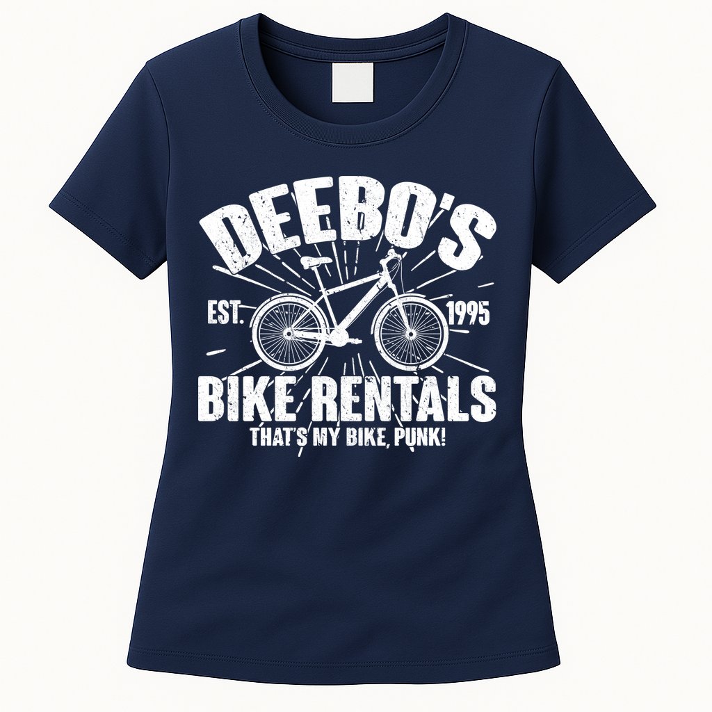 Deebo's Bike Rental Womens T-Shirt