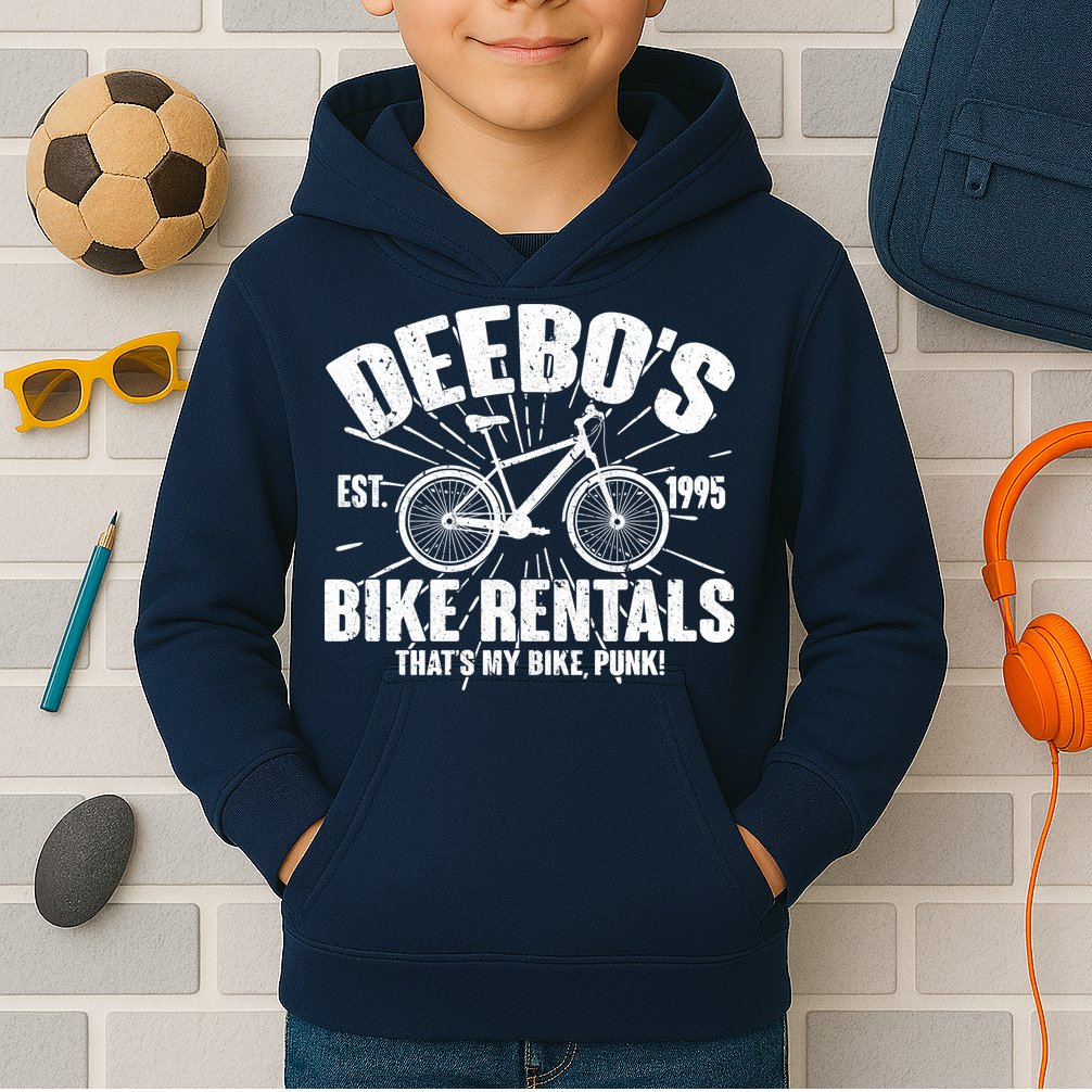 Deebo's Bike Rental Kids Hoodie