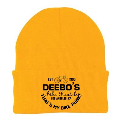 Deebos Bike Rental Retro Knit Cap Winter Beanie