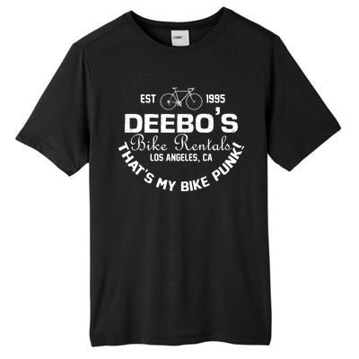 Deebos Bike Rental Retro Tall Fusion ChromaSoft Performance T-Shirt