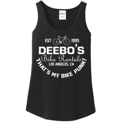 Deebos Bike Rental Retro Ladies Essential Tank