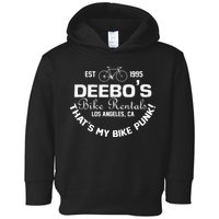 Deebos Bike Rental Retro Toddler Hoodie