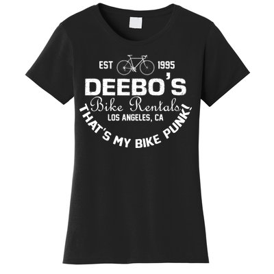 Deebos Bike Rental Retro Women's T-Shirt