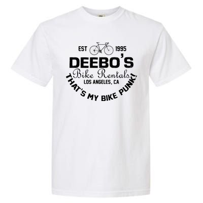 Deebos Bike Rental Retro Garment-Dyed Heavyweight T-Shirt