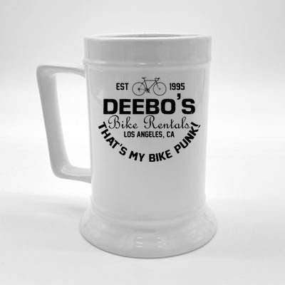 Deebos Bike Rental Retro Beer Stein