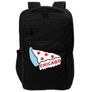 Deep Dish Chicago Pizza Flag Impact Tech Backpack