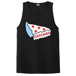 Deep Dish Chicago Pizza Flag PosiCharge Competitor Tank