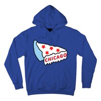 Deep Dish Chicago Pizza Flag Hoodie