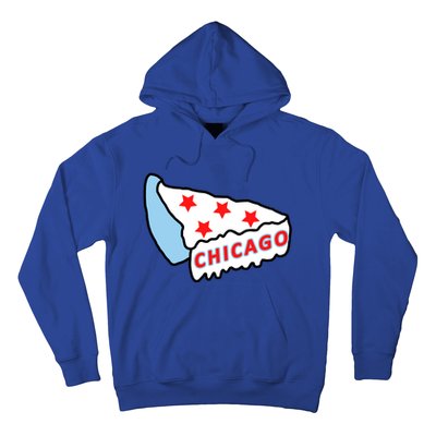 Deep Dish Chicago Pizza Flag Hoodie