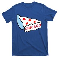 Deep Dish Chicago Pizza Flag T-Shirt