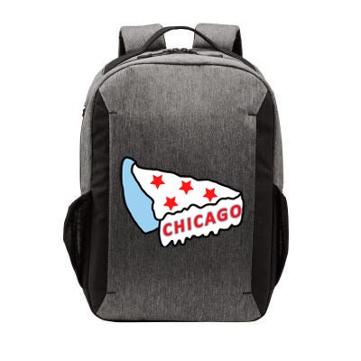 Deep Dish Chicago Pizza Flag Vector Backpack