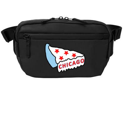 Deep Dish Chicago Pizza Flag Crossbody Pack