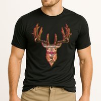 Deer Antlers Wilderness Pattern Cooling Performance Crew T-Shirt