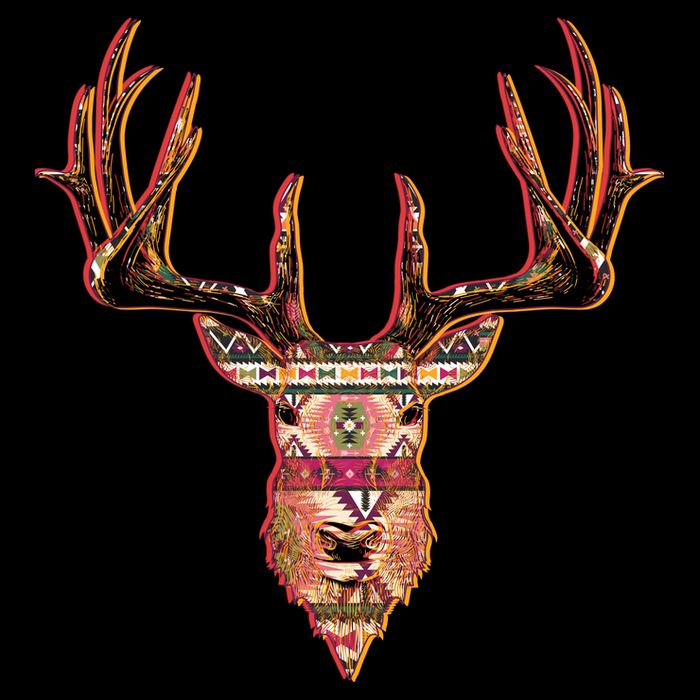 Deer Antlers Wilderness Pattern Impact Tech Backpack