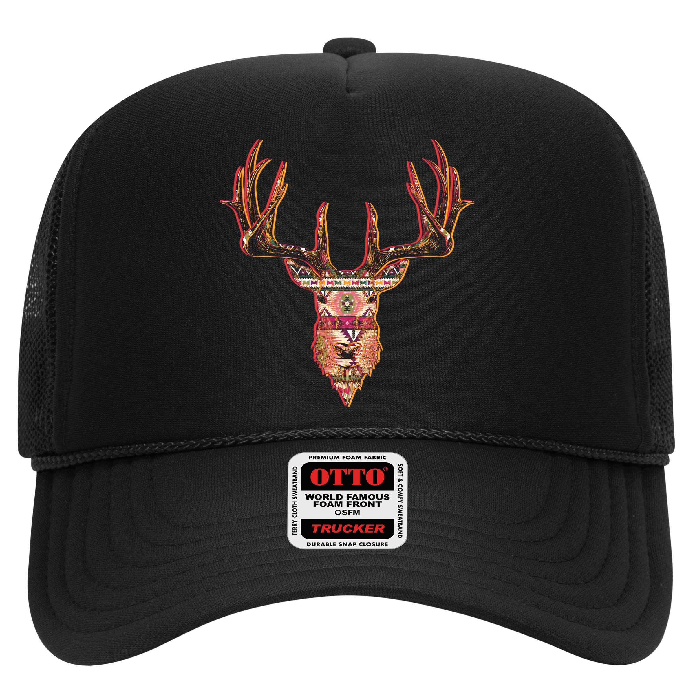 Deer Antlers Wilderness Pattern Hat