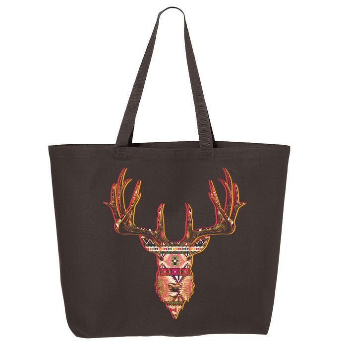 Deer Antlers Wilderness Pattern 25L Jumbo Tote