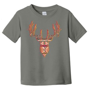 Deer Antlers Wilderness Pattern Toddler T-Shirt