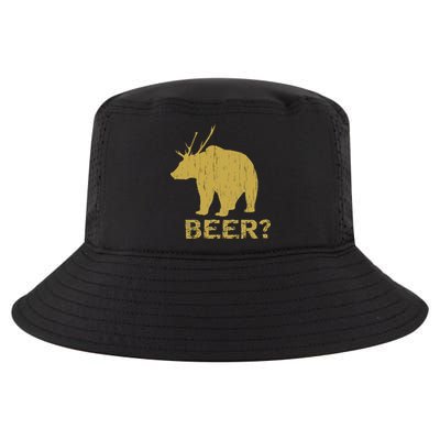 Deer Bear Beer Moose Elk Hunting Funny Cool Comfort Performance Bucket Hat