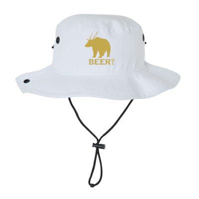 Deer Bear Beer Moose Elk Hunting Funny Legacy Cool Fit Booney Bucket Hat