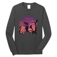 Deer Hunting Scene Long Sleeve Shirt