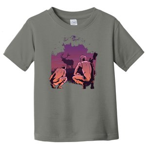 Deer Hunting Scene Toddler T-Shirt