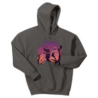 Deer Hunting Scene Kids Hoodie